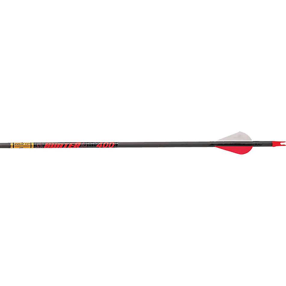 Gold Tip Hunter 12-Pack Arrows 300 with Raptor Vanes