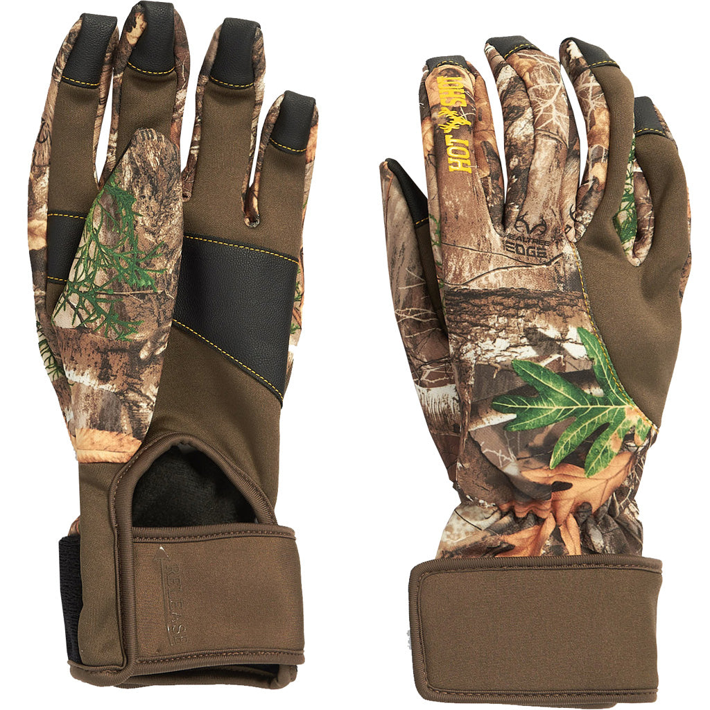 Hot Shot Axel Fleece Hunting Glove with Release Opening Realtree X-Large
