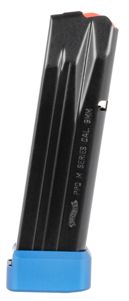 Walther Arms 2836335 PPQ M2 SF Pro 9mm Luger 17rd Steel Pistol Magazine Black