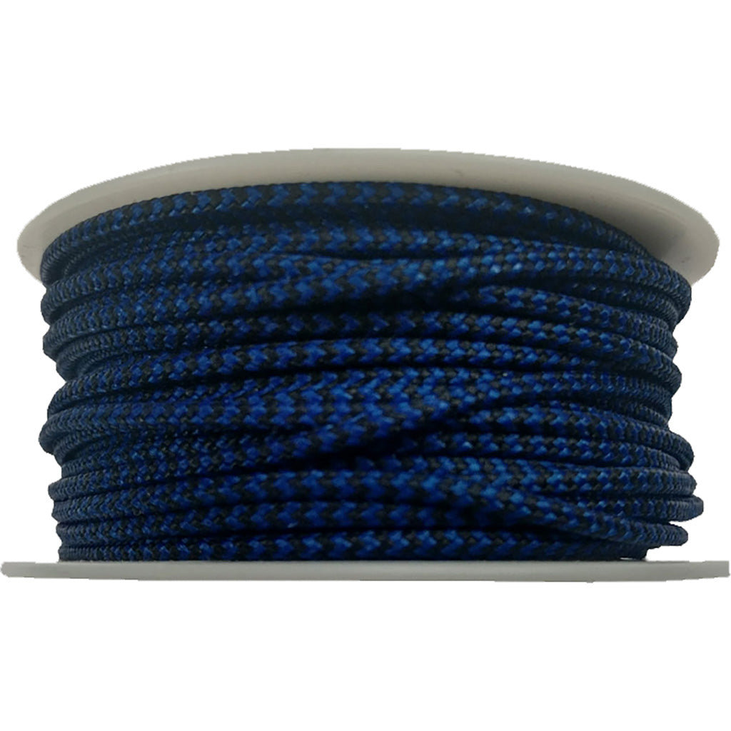 BCY No. 24 D-Loop String Material Blue/Black 1 Meter