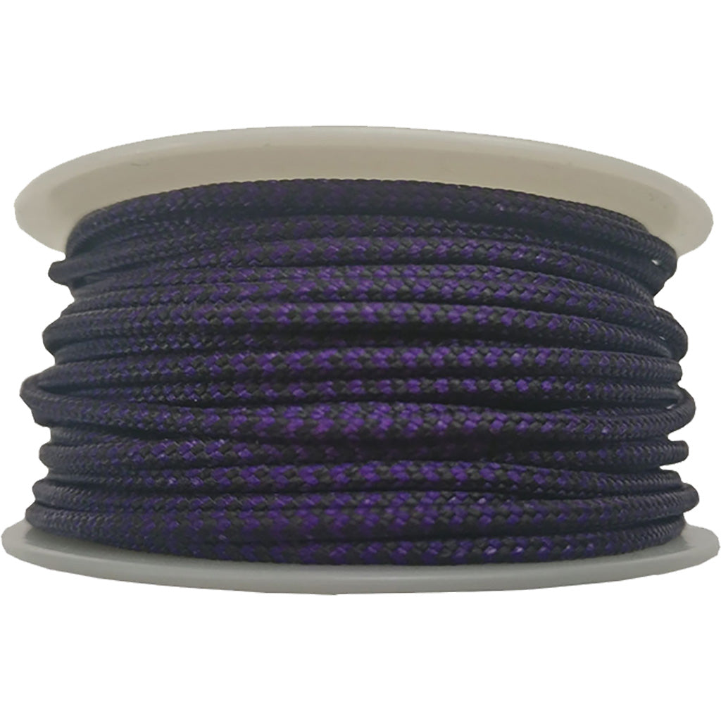 BCY No. 24 D-Loop String Material Purple/Black 1 Meter