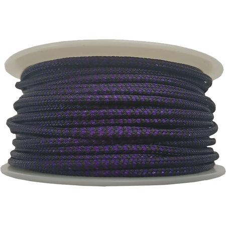 BCY No. 24 D-Loop String Material Purple/Black 1 Meter