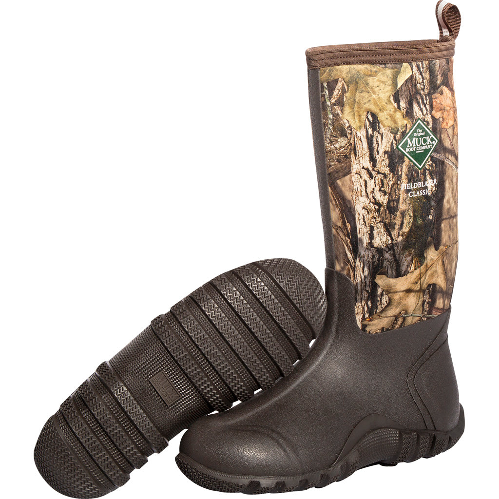 Muck Fieldblazer High-Traction Boot Mossy Oak Country Size 9