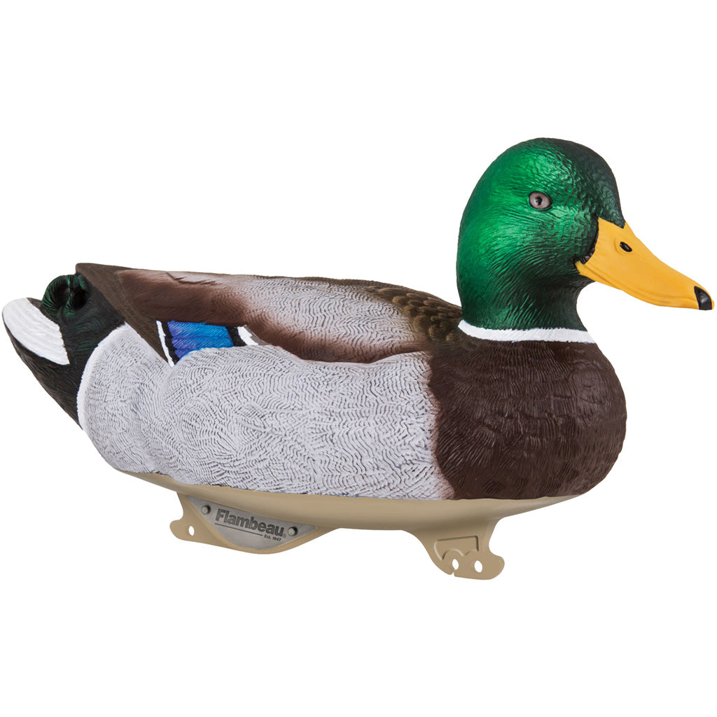 Flambeau Mallard Gunning Series Decoys 6 pk. with Stainless Steel Keel Weights