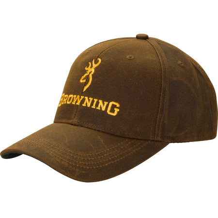 Browning Brown Water-Repellent Dura Wax Cap
