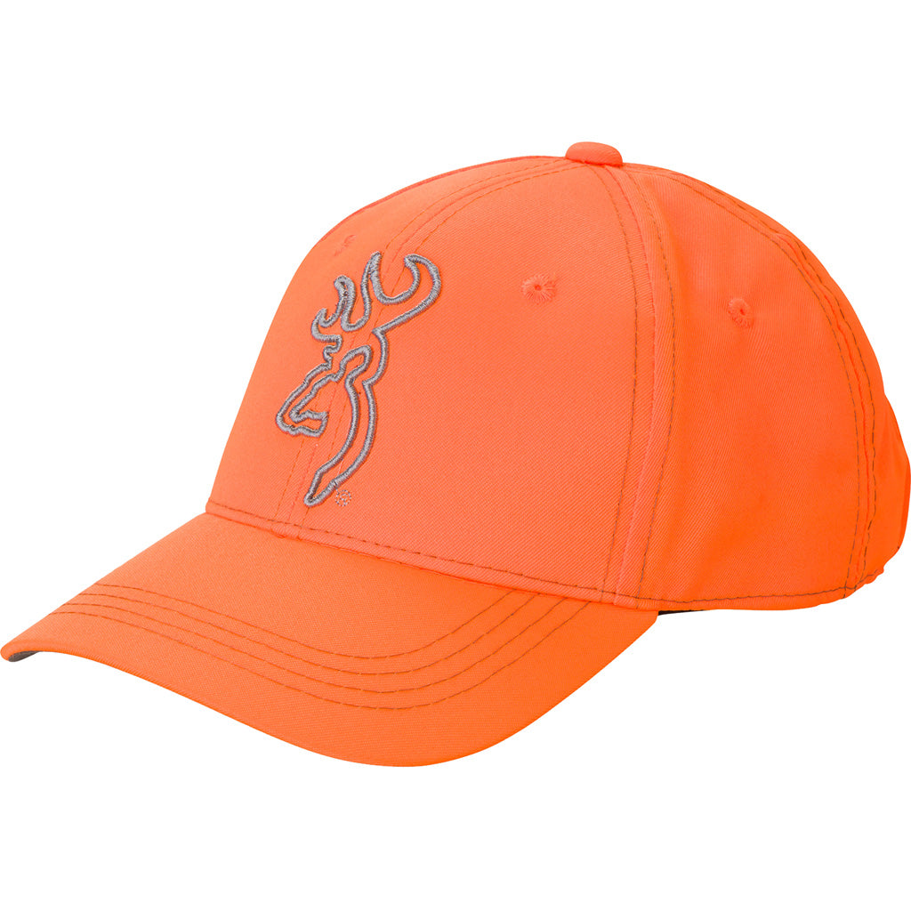 Browning Blaze Orange Precurved Brim High Vis Hat