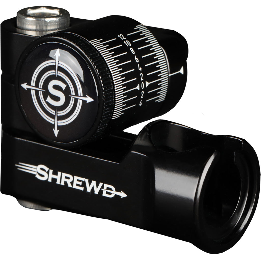 Shrewd Gloss Black Single Atlas V-Bar for Bow Stabilizers