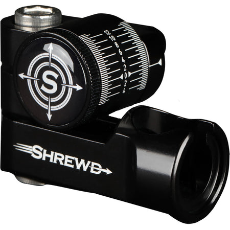 Shrewd Gloss Black Single Atlas V-Bar for Bow Stabilizers