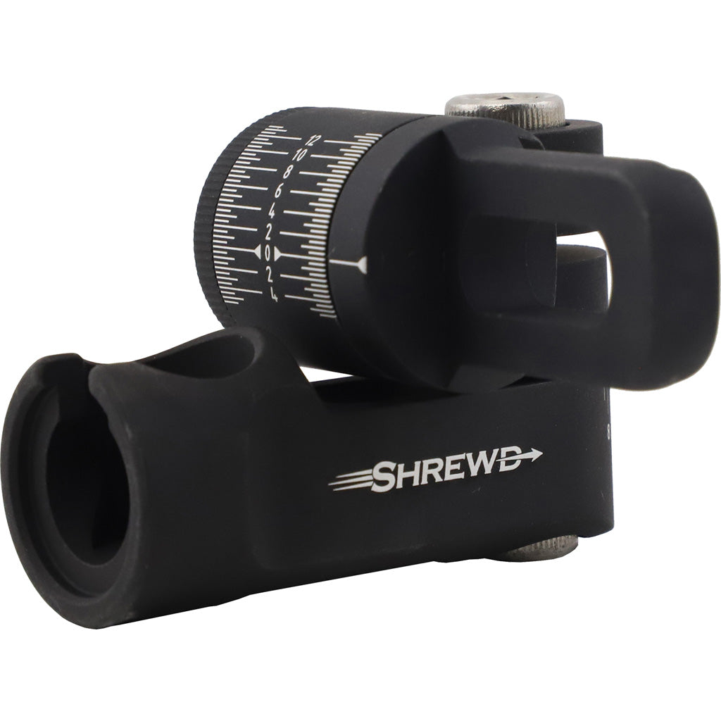 Shrewd Matte Black Single Atlas V-Bar for Bow Stabilizers