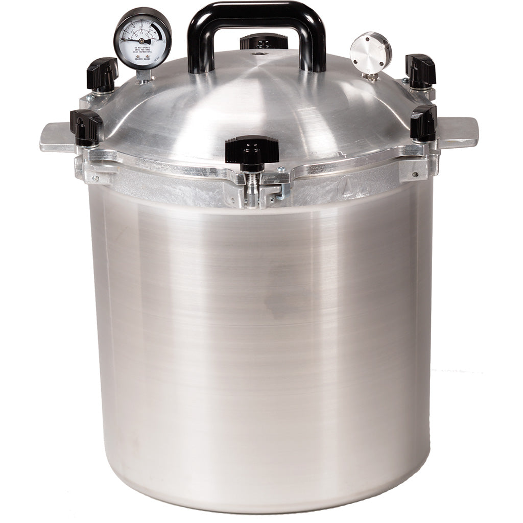 All American 25 Qt. Pressure Canner with Wing Nut Clamps