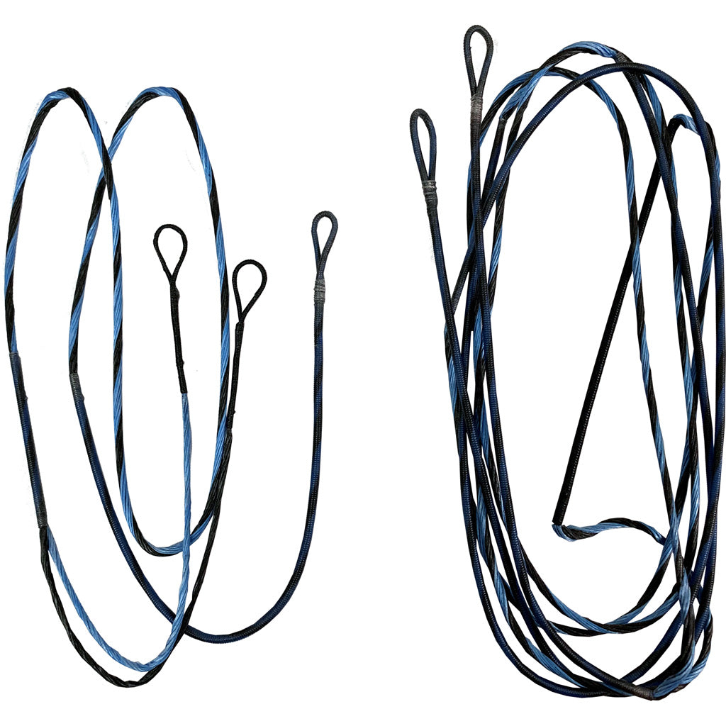 FirstString Light Blue and Black String Cable Set for Genesis Bows