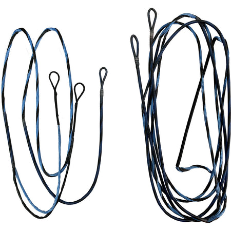 FirstString Light Blue and Black String Cable Set for Genesis Bows