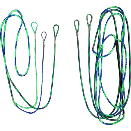 FirstString Flo Green and Blue String Cable Set for Genesis Bows