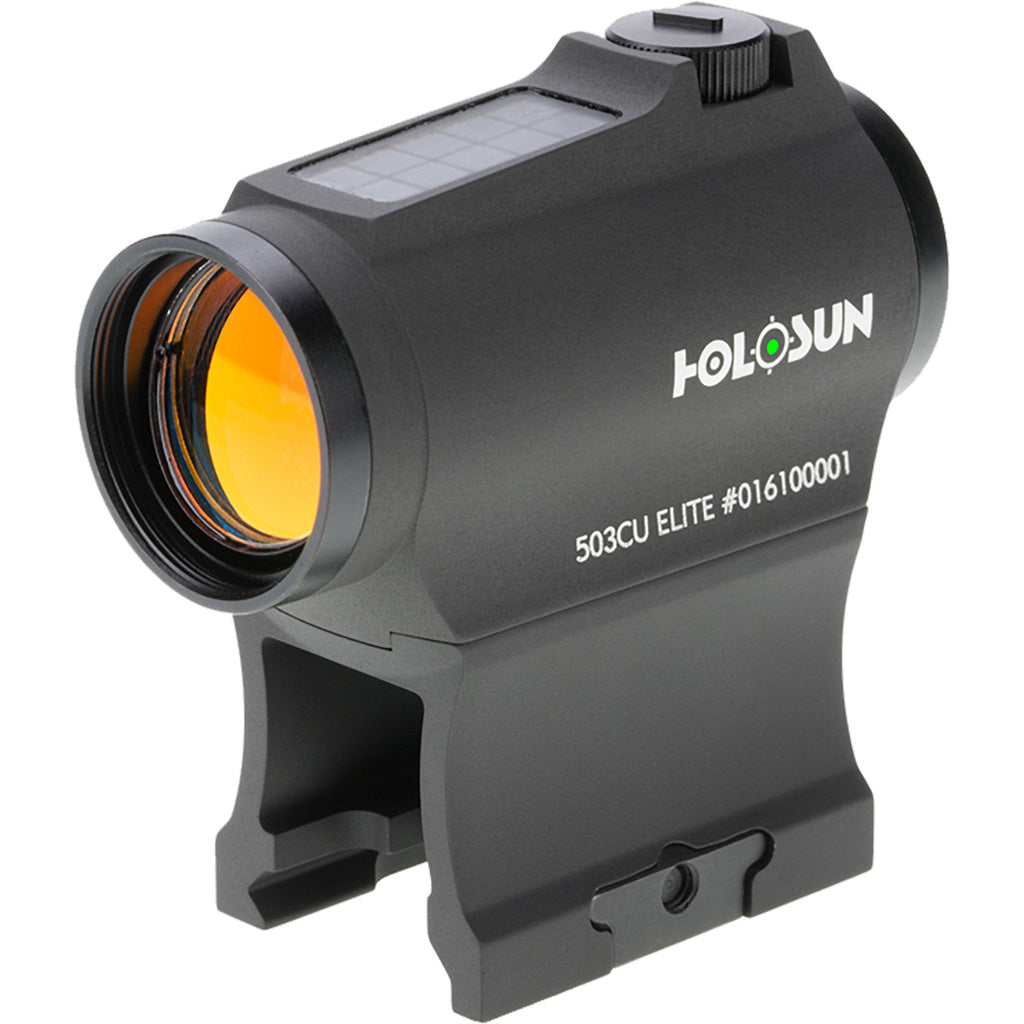 Holosun Elite Solar 20mm Green Circle Dot Optic HE503CU-GR