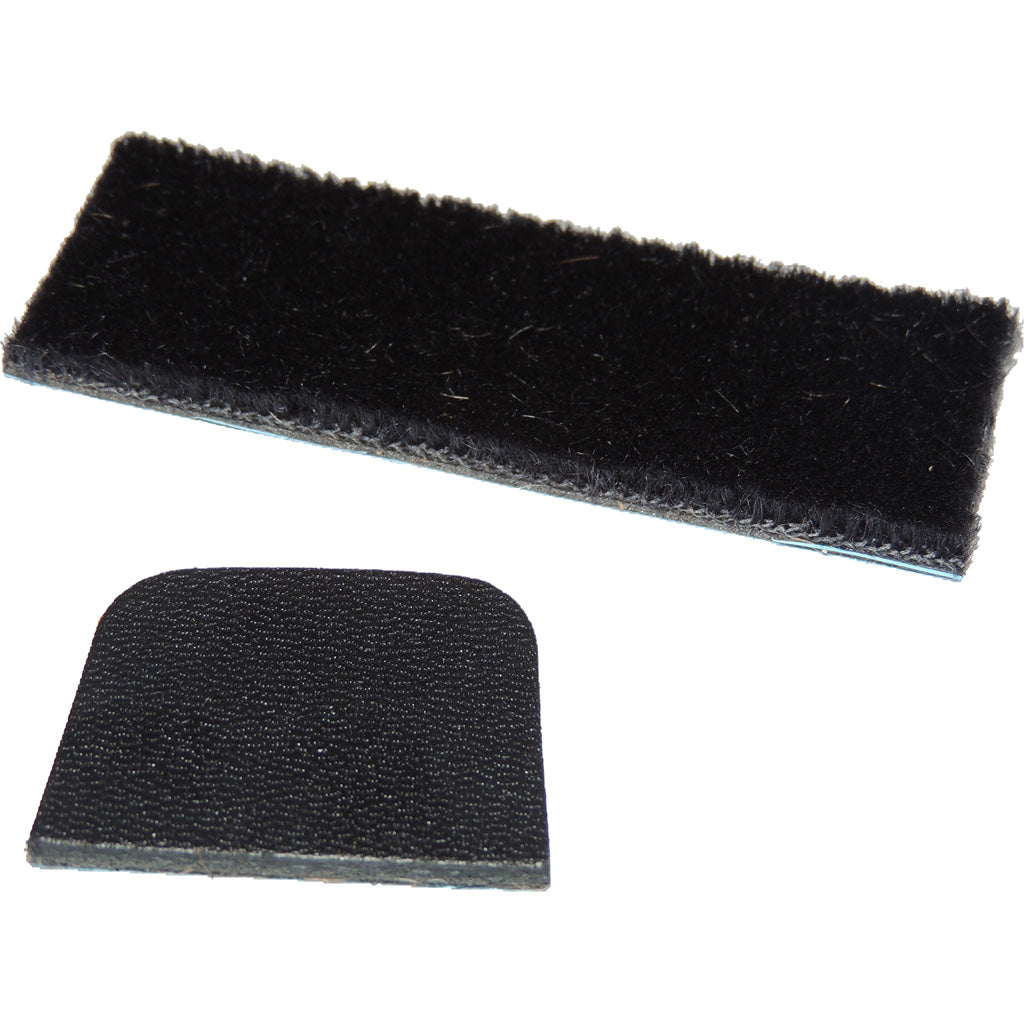 Cir-Cut Black Leather Super Hair Rug Rest Kit for Traditional Bows