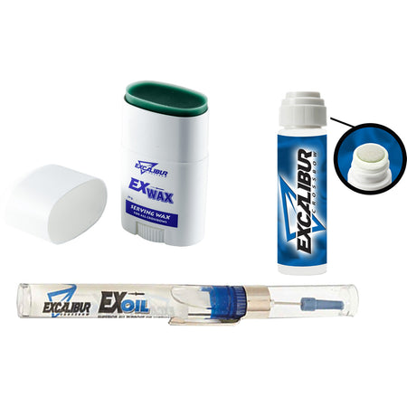 Excalibur X-Slick Rail Lube, Ex-Wax and Ex-Oil Crossbow Utility Pack