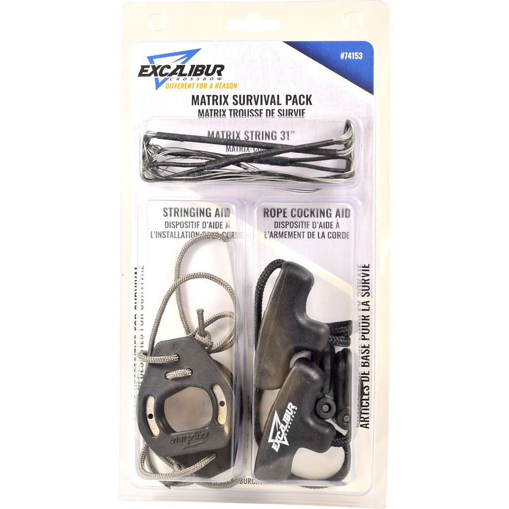 Excalibur Matrix Emergency Crossbow Pack String, Rope Cocker and Stringing Aid