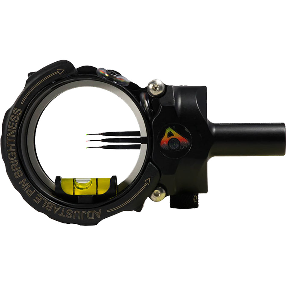 Axcel Accustat II Black 3 Pin .019 Compound Bow Scope