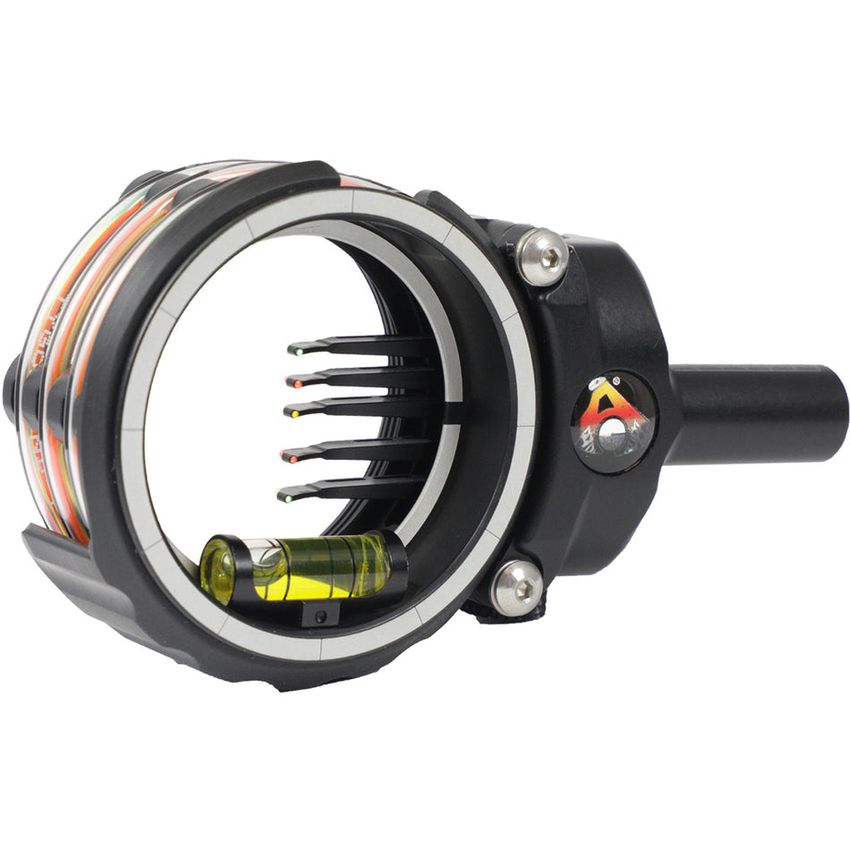 Axcel Accustat II Black 5 Pin .019 Compound Bow Scope
