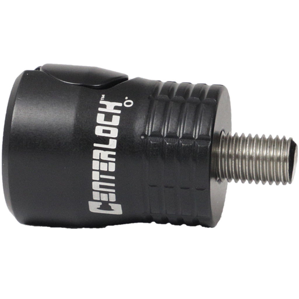 Axcel CenterLock Bow Stabilizer 0-Degree Quick Disconnect Black