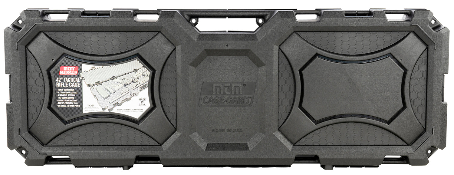 MTM Case-Gard RC42T Tactical 42" Dual Rifle Hard Case Black