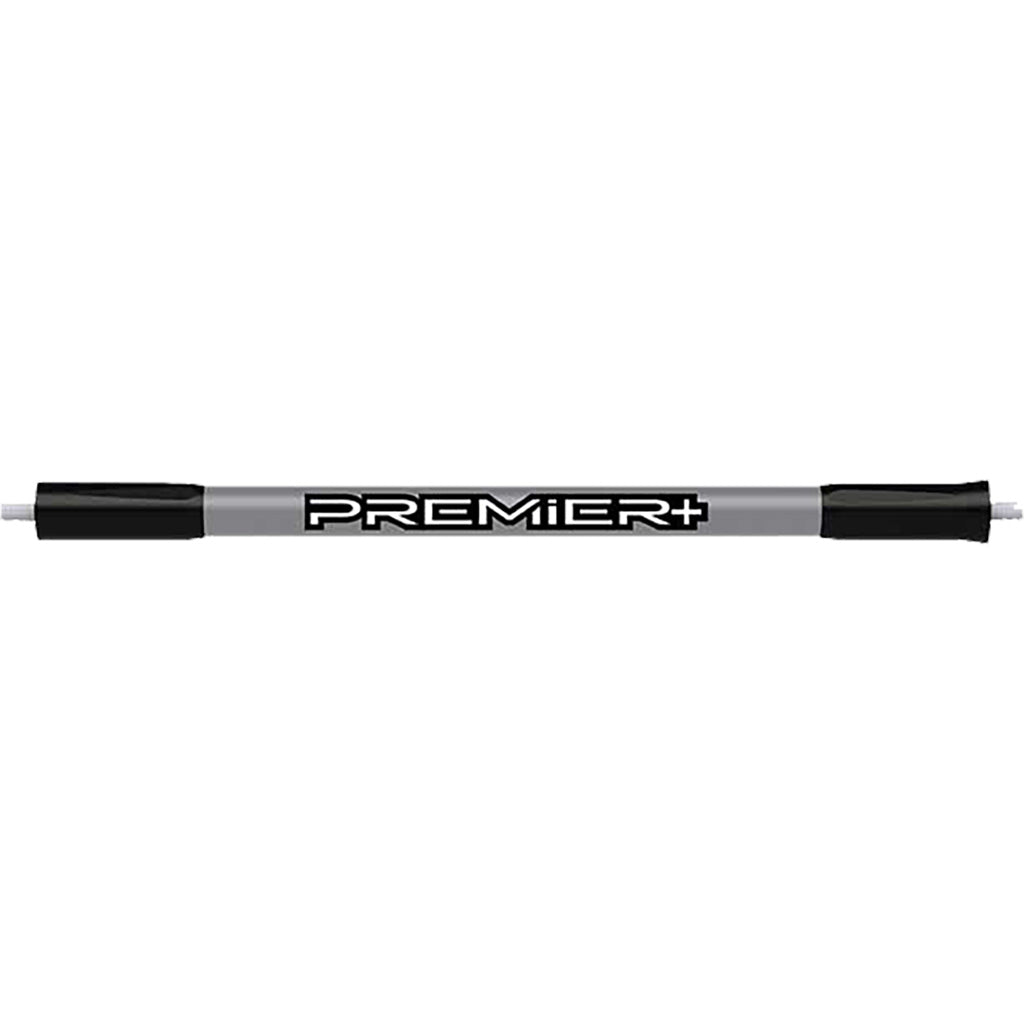 Bee Stinger Grey 15 in. Premier Plus Countervail V-Bar Bow Stabilizer