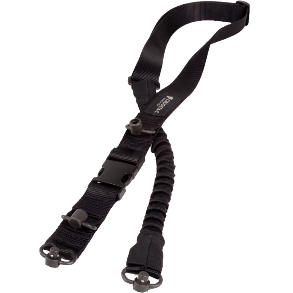 CrossTac Ambidextrous Wide Sling Black QD Swivel
