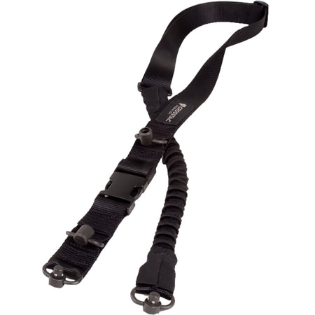 CrossTac Ambidextrous Wide Sling Black QD Swivel