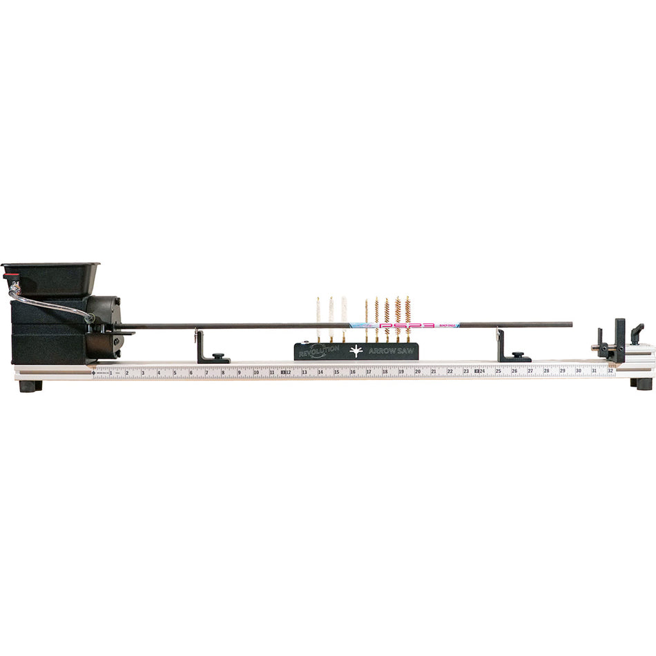 Last Chance Revolution Arrow Saw with Vacuum Attachment and Spinner