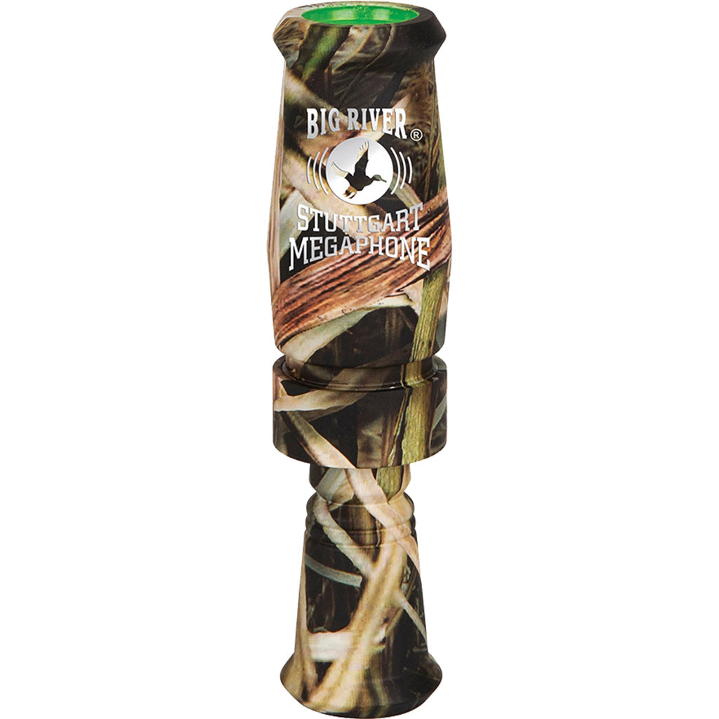 Flambeau Stuttgart Megaphone Duck Call Max-Volume Double Reed Design