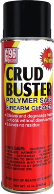 G96 Crud Buster Aerosol Gun Cleaning Solvent 13oz Polymer Safe Case of 12