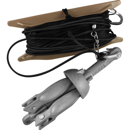 Cupped Jerk Cord Lifelike Decoy Movement Rig with Line Handle