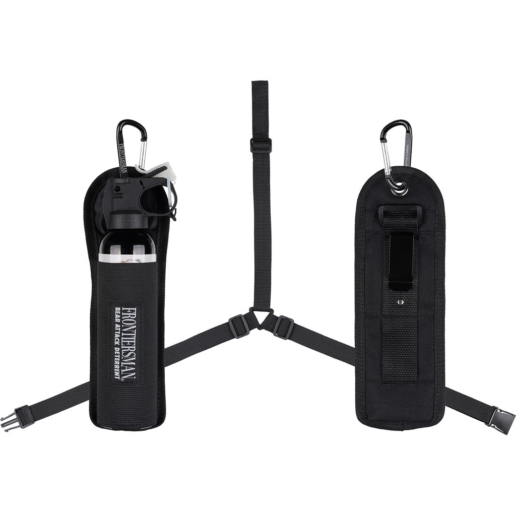 Sabre Frontiersman Bear Spray with 3-in-1 Chest Holster 9.2 oz