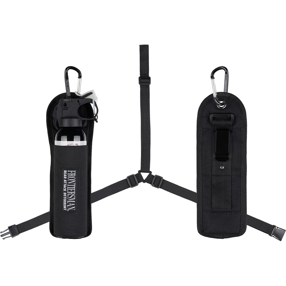 Sabre Frontiersman Bear Spray with 3-in-1 Chest Holster 9.2 oz