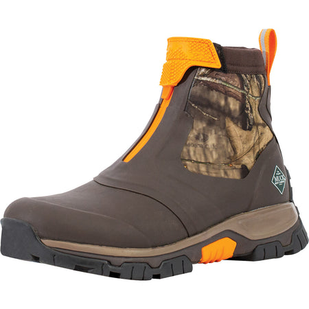 Muck Apex Mid Zip Waterproof Hunting Boot Size 10 Brown Mossy Oak