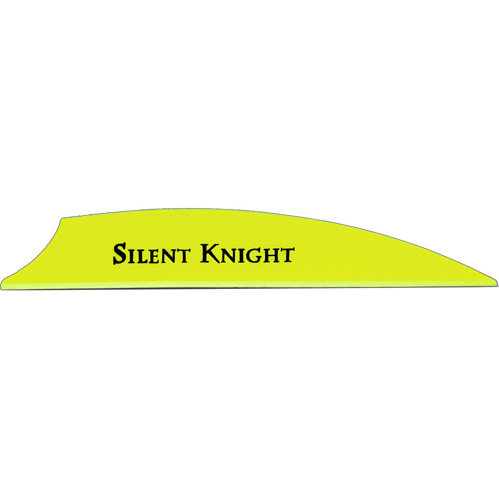 Flex Fletch Silent Knight 3 in. Flo Yellow Archery Vanes 36 pk.