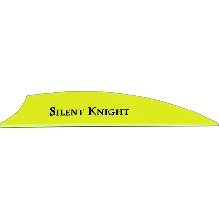 Flex Fletch Silent Knight 3 in. Flo Yellow Archery Vanes 36 pk.