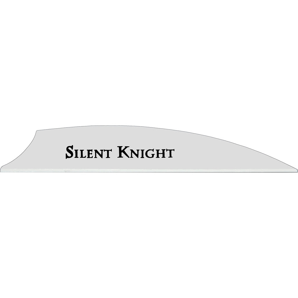 Flex Fletch Silent Knight 3 in. White Archery Vanes 36 pk.