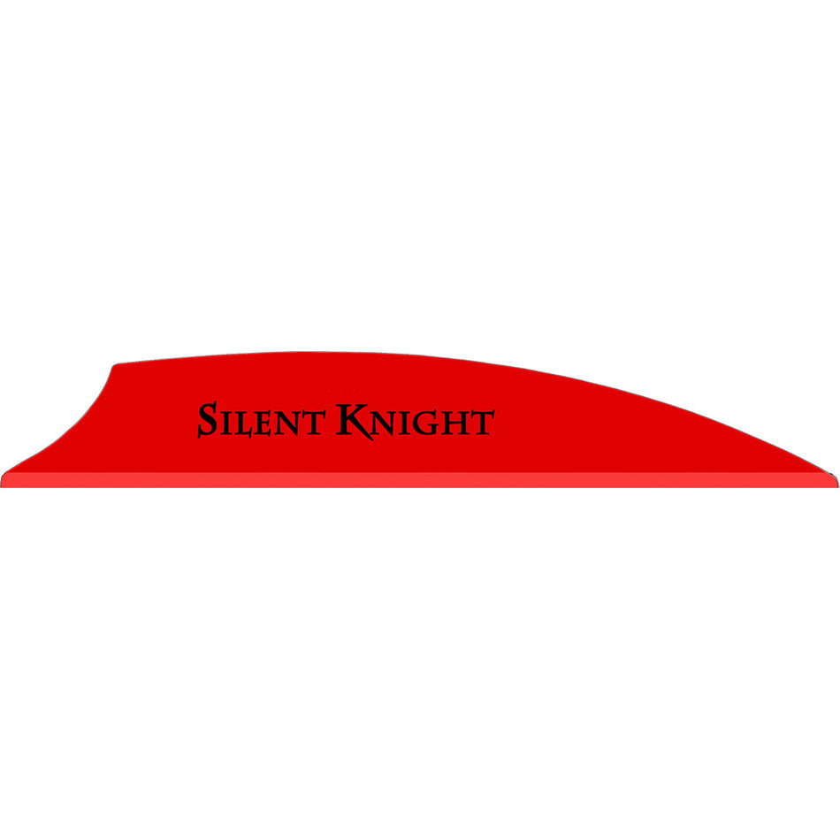 Flex Fletch Silent Knight 3 in. Red Archery Vanes 36 pk.