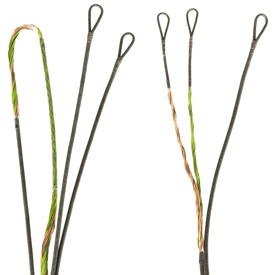 First String Premium Performance String Kit Green/Brown Bear Charge Bow