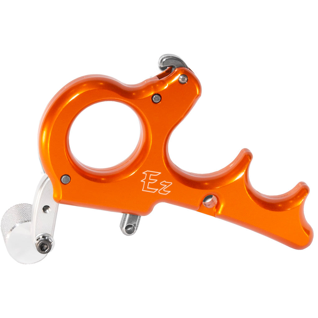 Carter EZ 3-Finger Bow Release Orange with No-Travel Trigger