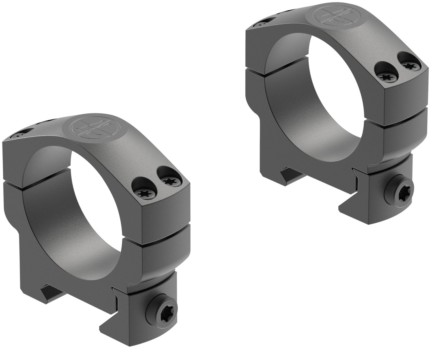 Leupold 178530 Mark 4 34mm Maintube Medium Matte Black Cross-Slot Scope Rings