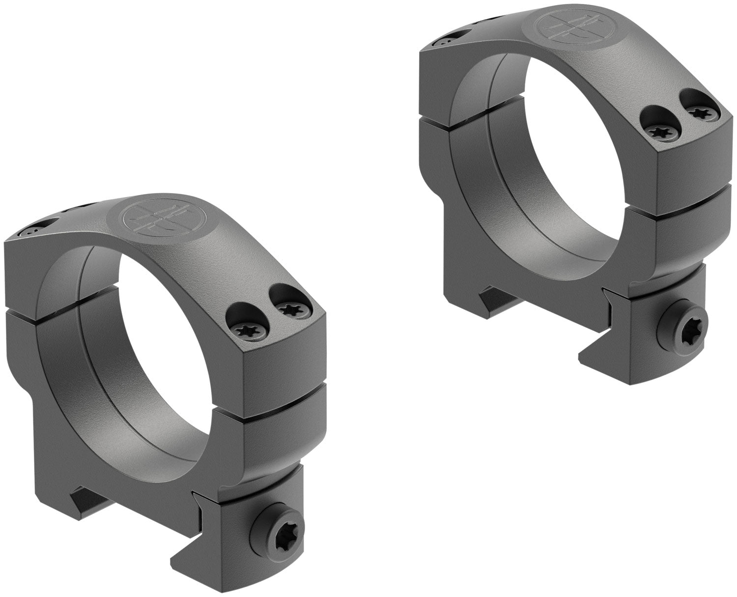 Leupold 178531 Mark 4 35mm Maintube Medium Matte Black Cross-Slot Scope Rings