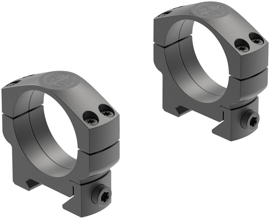 Leupold 178531 Mark 4 35mm Maintube Medium Matte Black Cross-Slot Scope Rings