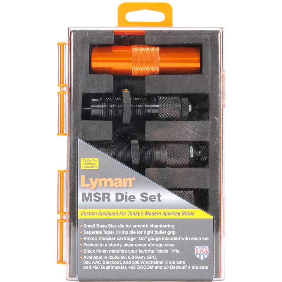 .224 Valkyrie 3-Piece MSR Precision Die Set by Lyman