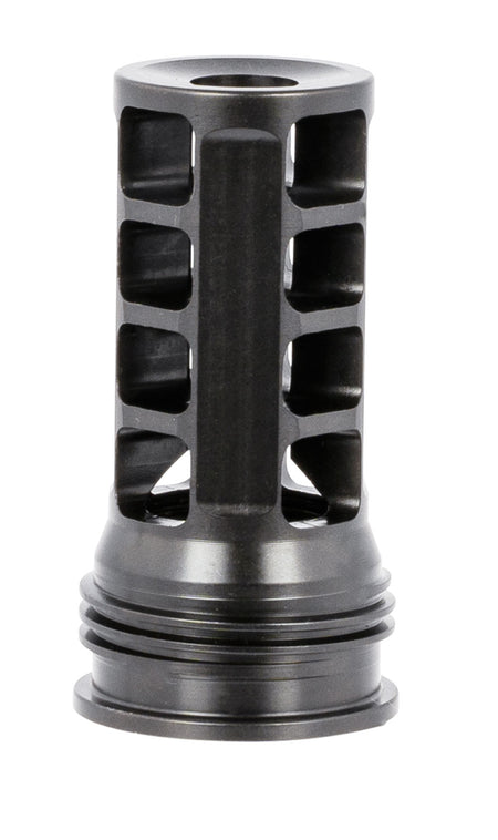 Huxwrx QD 338 Muzzle Brake Black 3/4-24 tpi 2.30" OAL 338 Caliber AR 1598