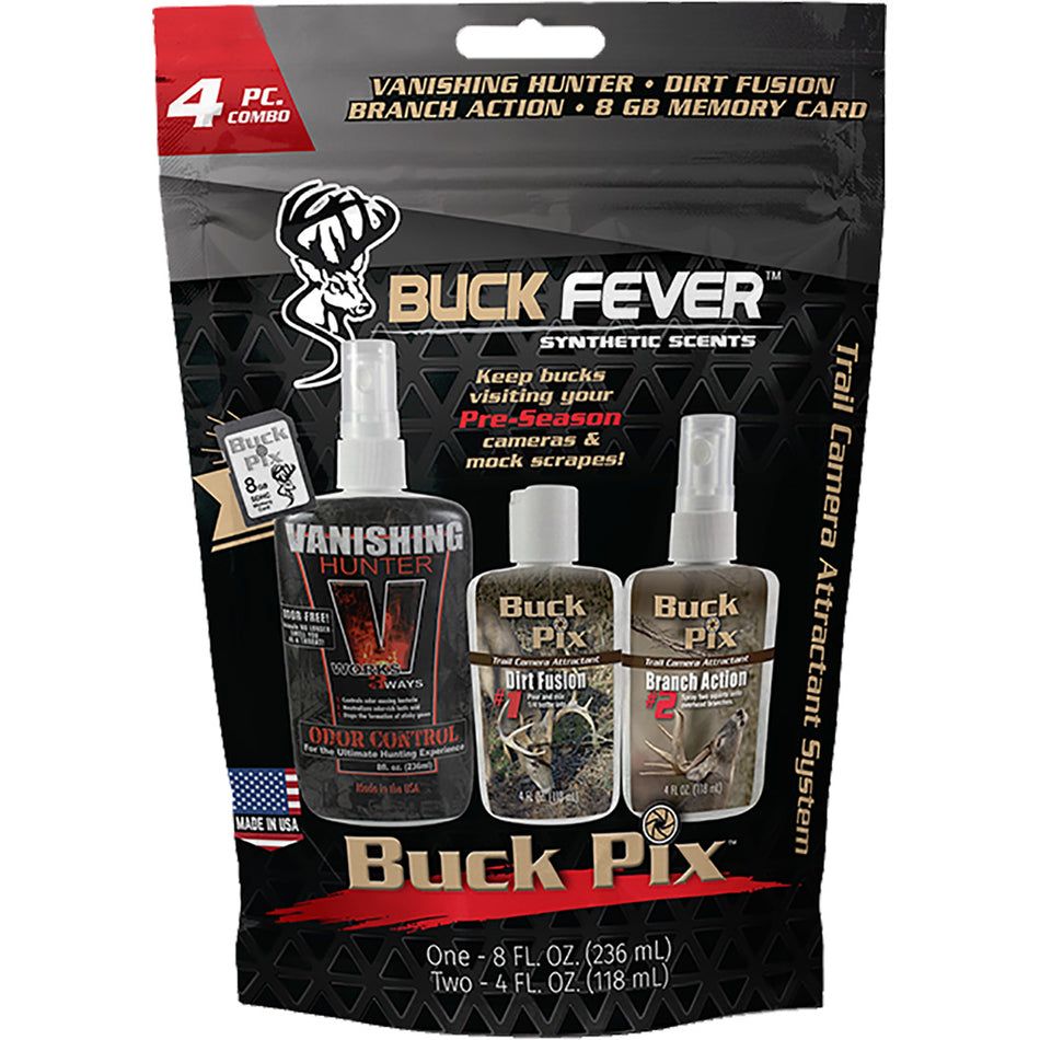 Buck Fever Buck Pix Hunting Scent and Camera Combo Kit