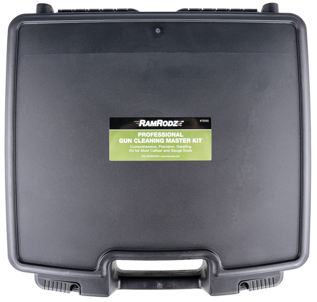 RamRodz 70035 Master Cleaning Kit for Multi-Caliber Rifles and Shotguns Black Case