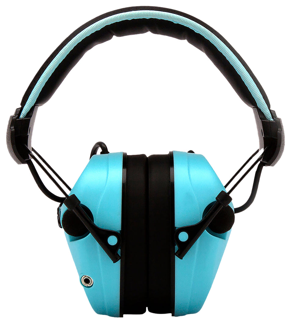 Venture Gear Sentinel Electronic Earmuff Polymer 26 dB Over-the-Head Blue/Black 1 Pair