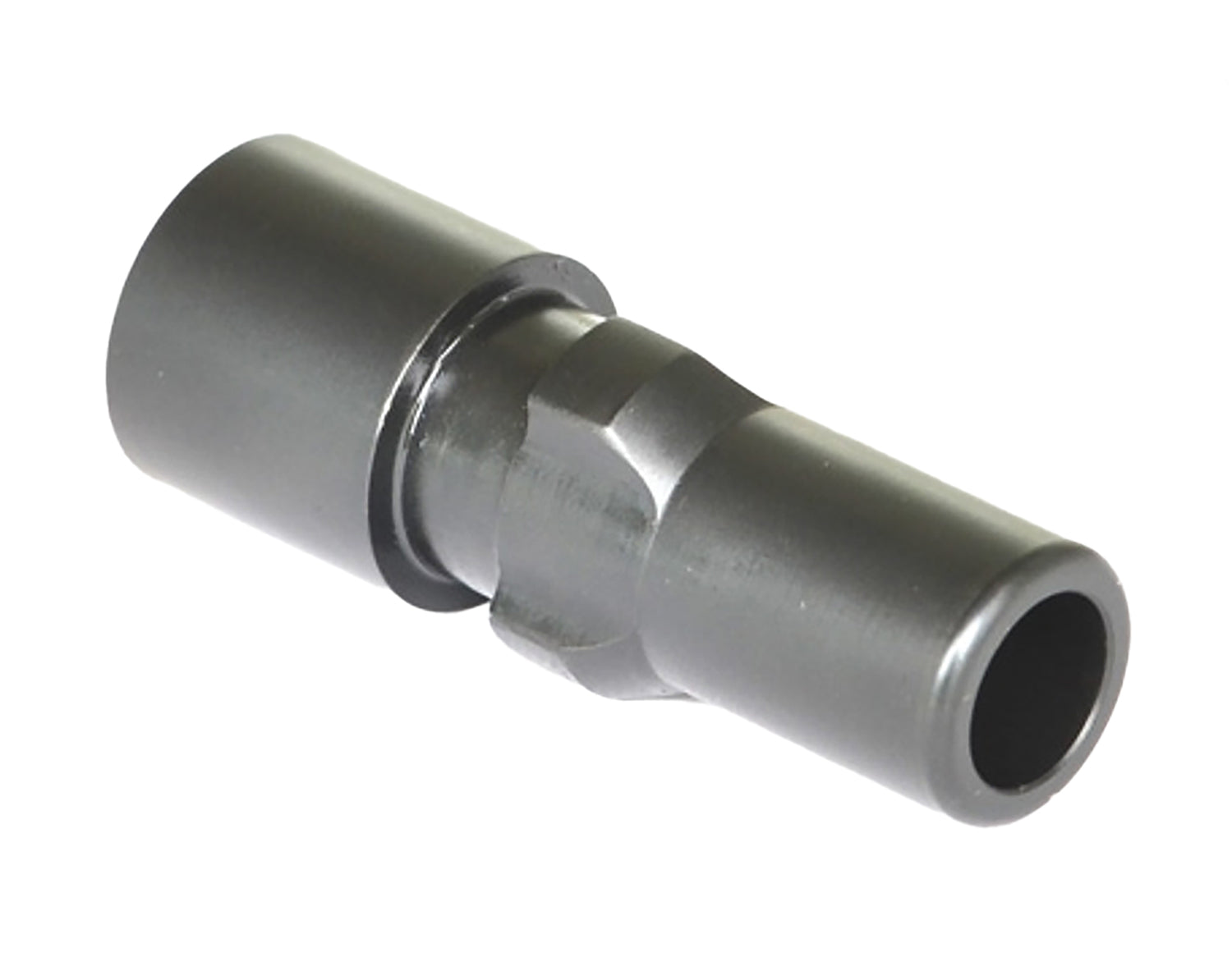 Griffin Armament 3L1351LH M13.5x1 LH 9mm 3-Lug Silencer Adapter 17-4 Stainless Melonite QPQ Black